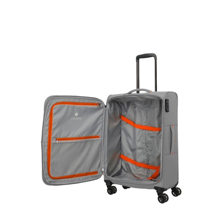 Travelite UMBRIA Trolley M 4w smoky grey